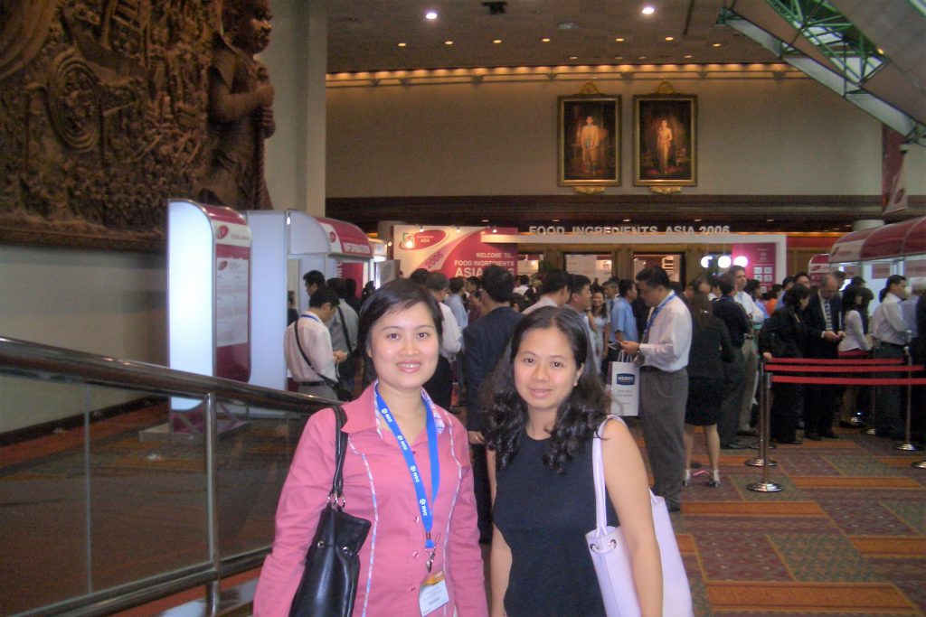 VIỆT HƯƠNG THAM DỰ FOOD INGREDIENTS ASIA TẠI THÁI LAN