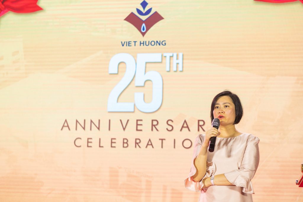 Ms Nguyễn Thúy Quỳnh phát biểu 25th anniversary