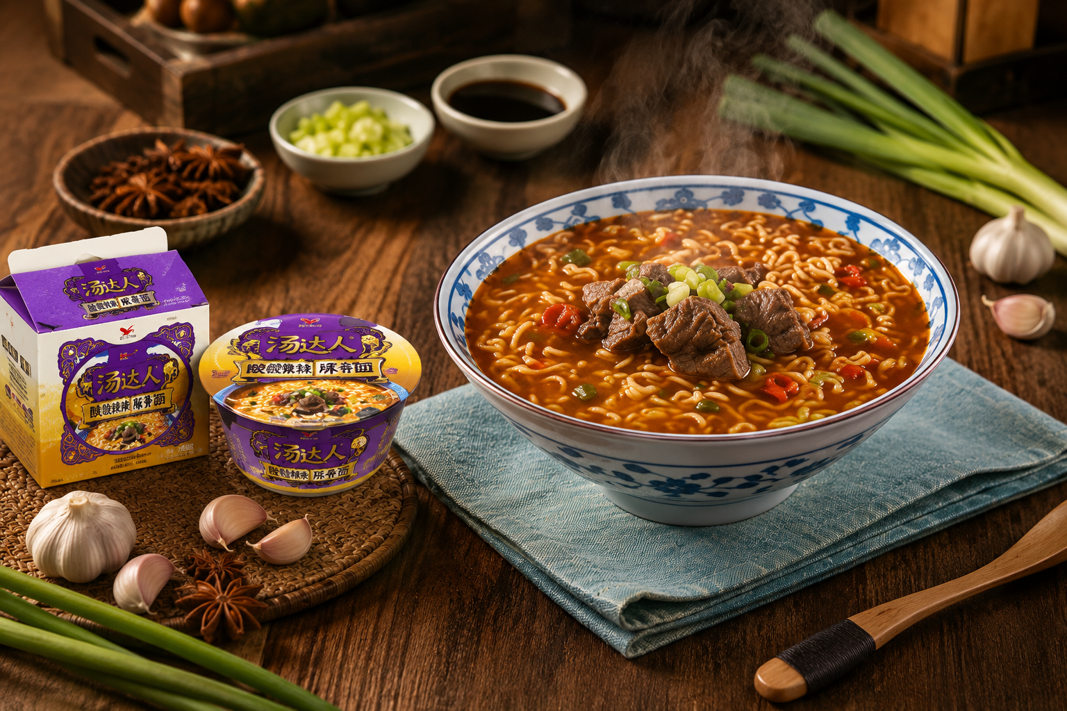 Mì bò thượng hạng của Uni President
