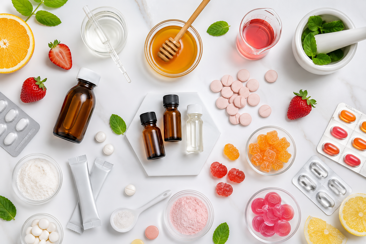 Hương liệu giúp nâng cao trải nghiệm cảm quan trong sản phẩm dược