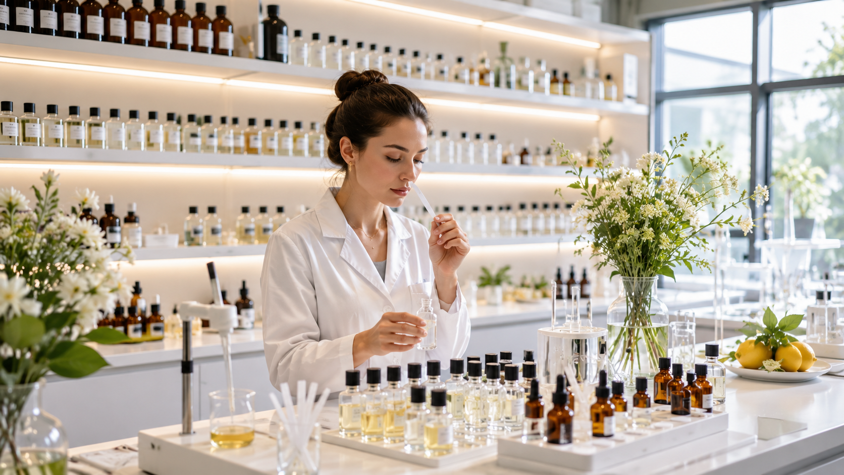 Nhân viên R&D Mỹ phẩm