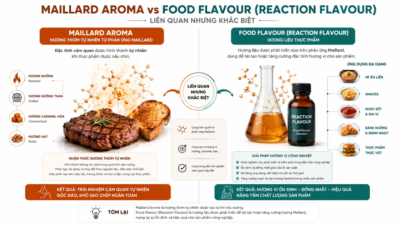Hương Maillard và Reaction flavour