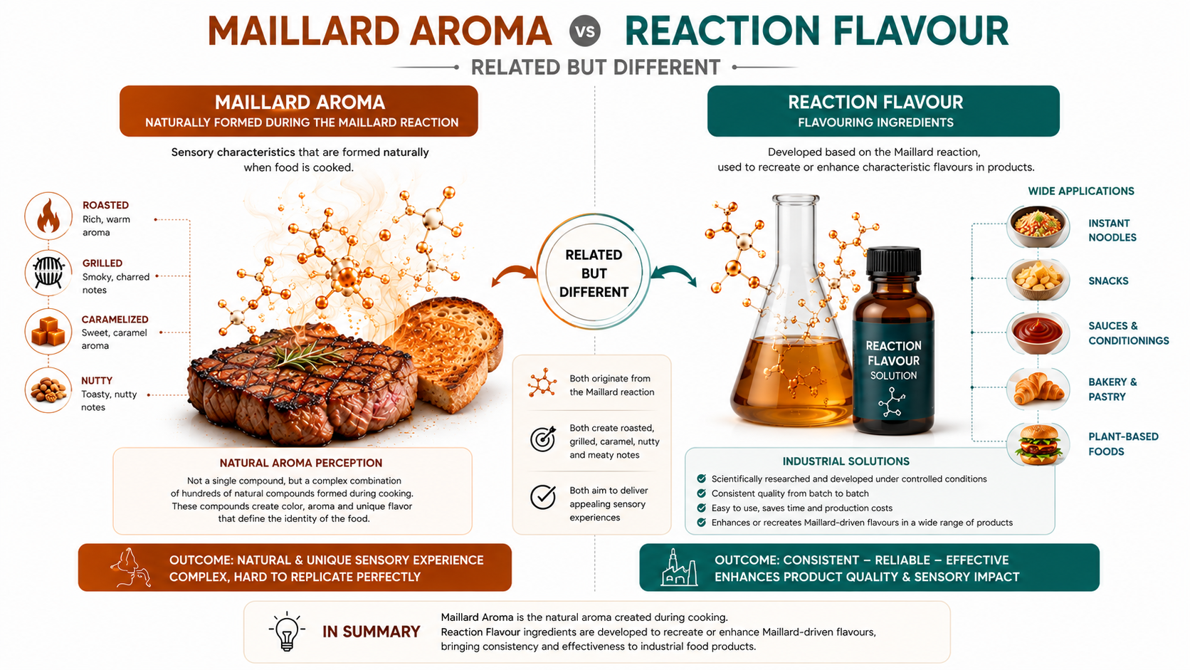 Maillard aroma and reaction flavour